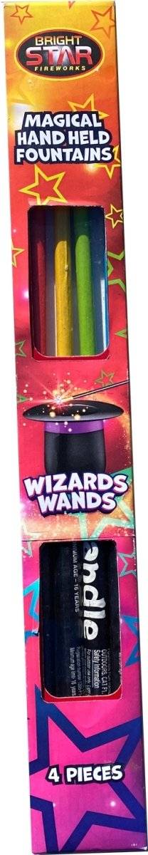 Wizards Wands By Bright Star Galactic Fireworks