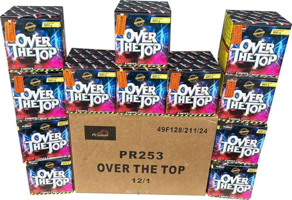 12x Over The Top by Primed Pyrotechnics