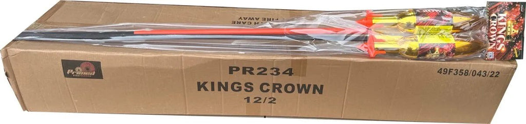 12x Packs Kings Crowns by Primed Pyrotechnics