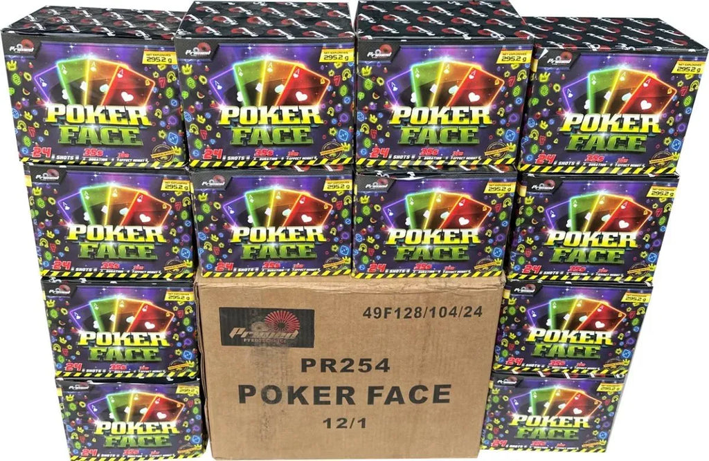 12x Poker Face by Primed Pyrotechnics