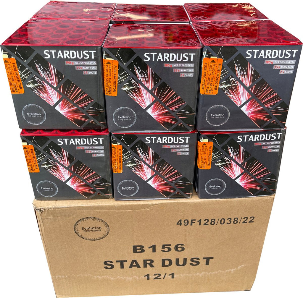 12x Stardust by Evolution Fireworks