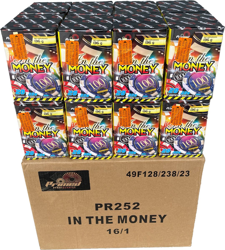 16x In The Money by Primed Pyrotechnics
