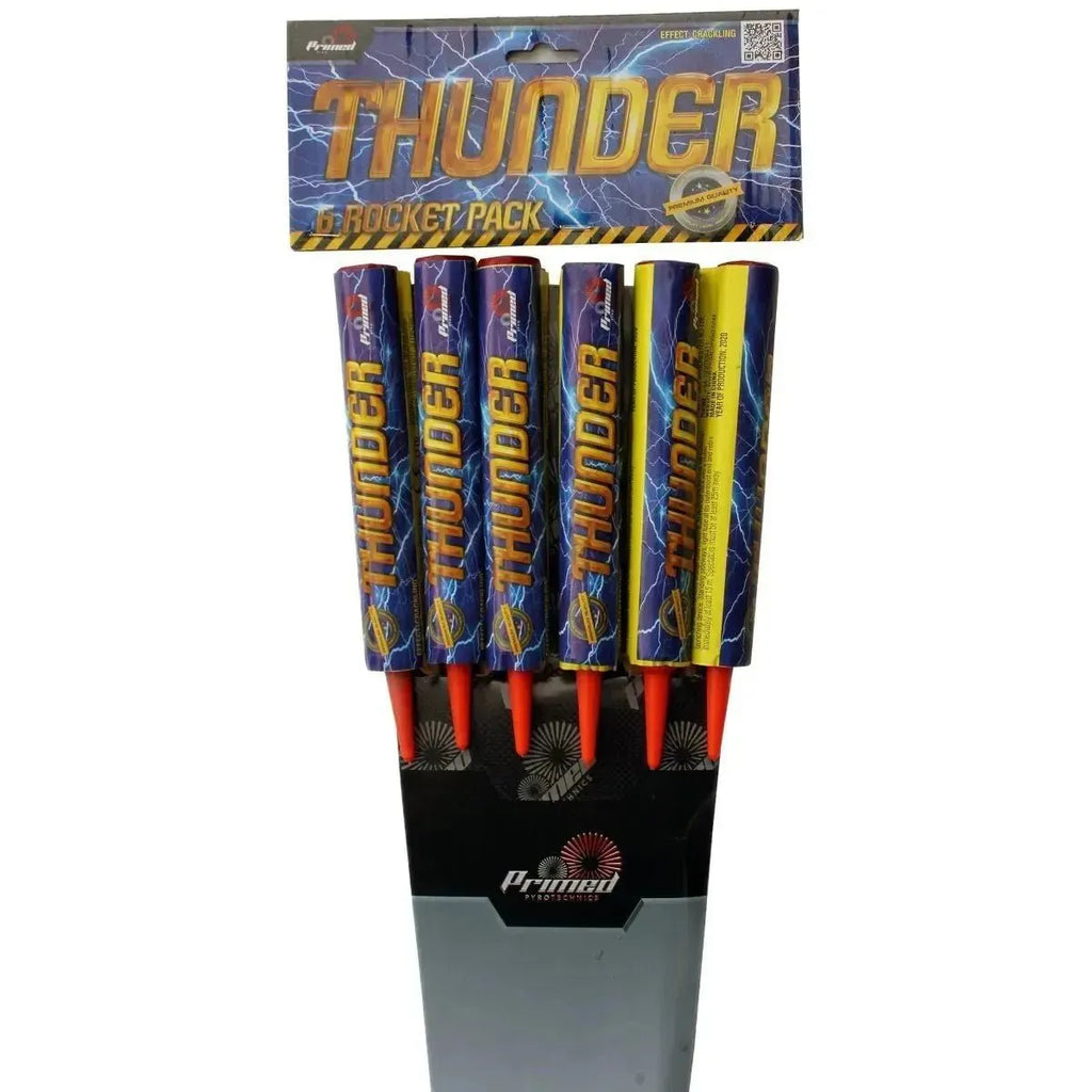 20x Thunder Rockets by Primed Pyrotechnics