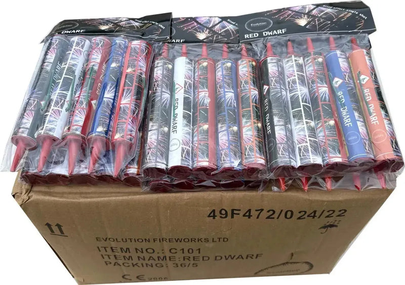 36x Red Dwarf by Evolution Fireworks