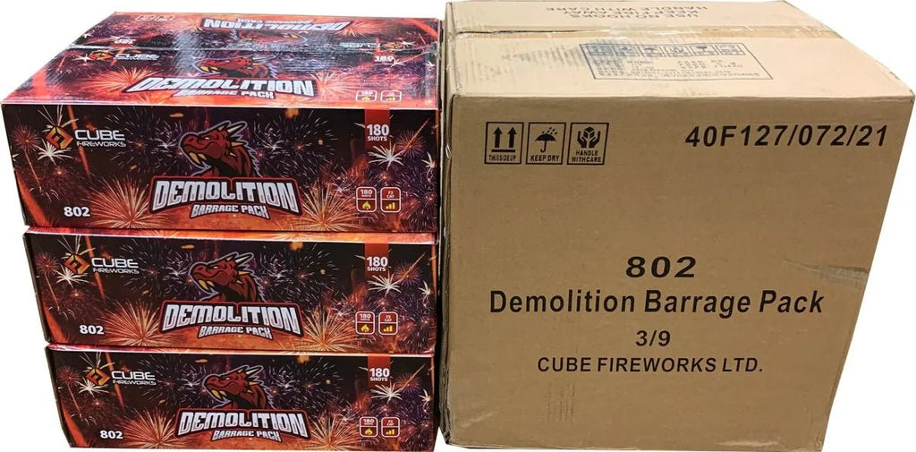 3x Demolition Pack by Cube Fireworks