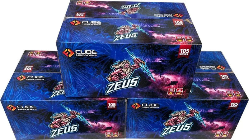 3x Zeus by Cube Fireworks