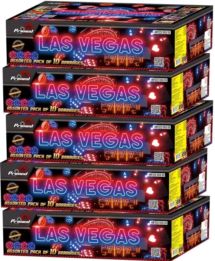 5x Las Vegas Crate by Primed Pyrotechnics