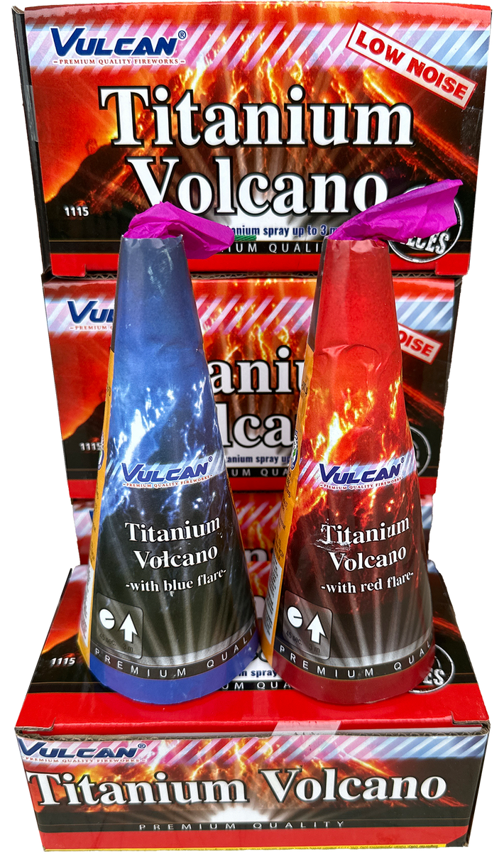 Titanium Volcano by Vulcan – Galactic Fireworks