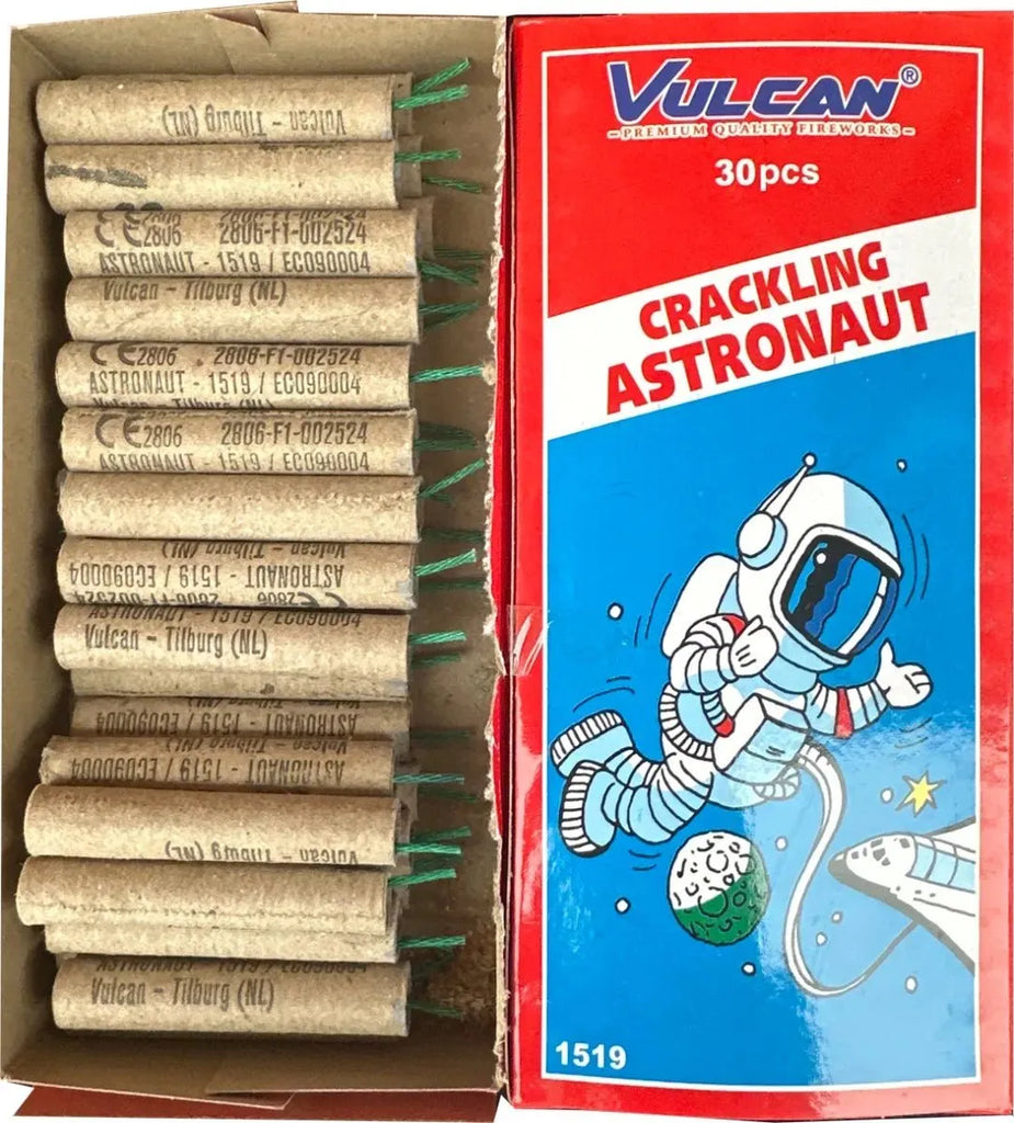 Crackling Astronaut by Vulcan