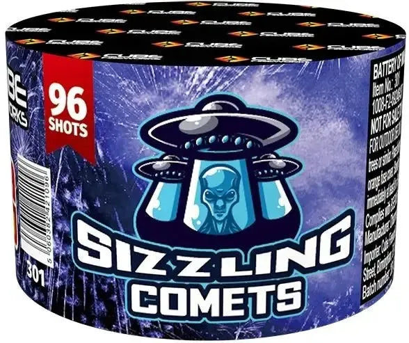 Sizzling Comets by Cube Fireworks