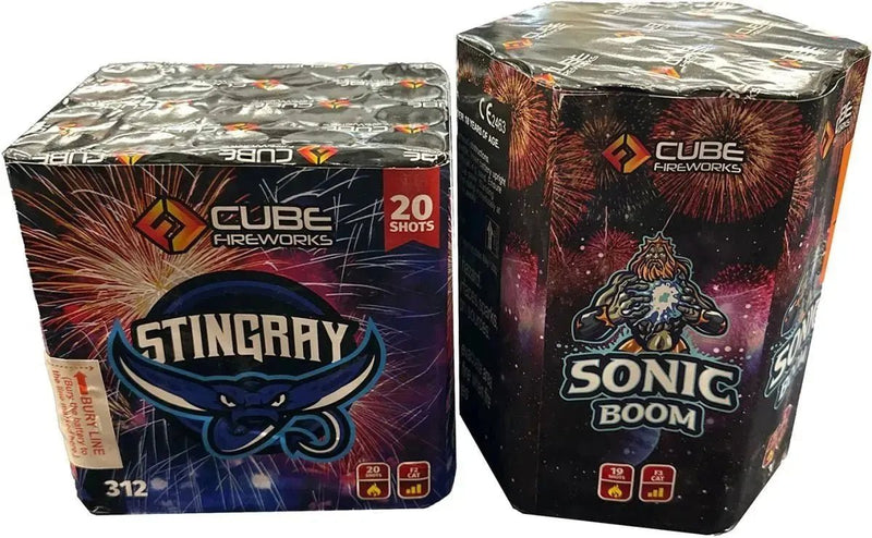 Stingray & Sonic Boom by Cube Fireworks