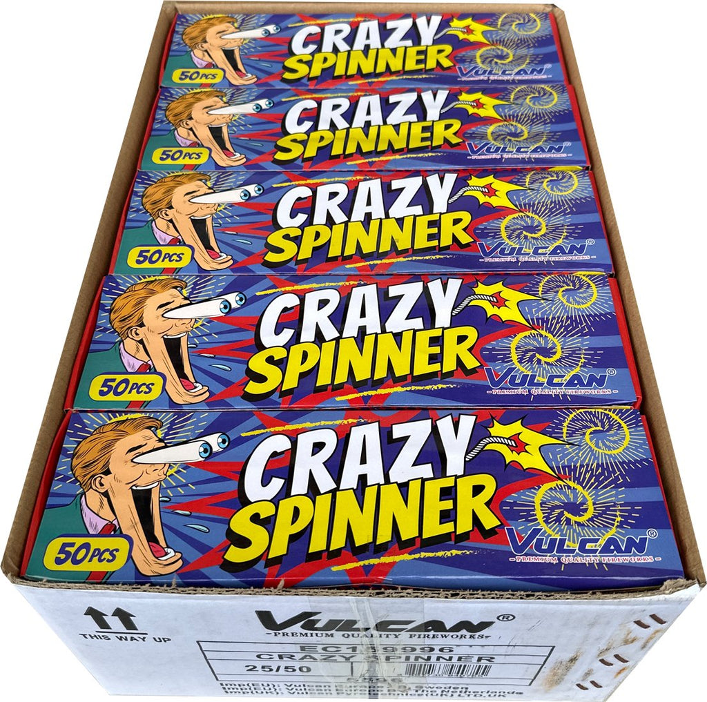25x Crazy Spinners by Vulcan