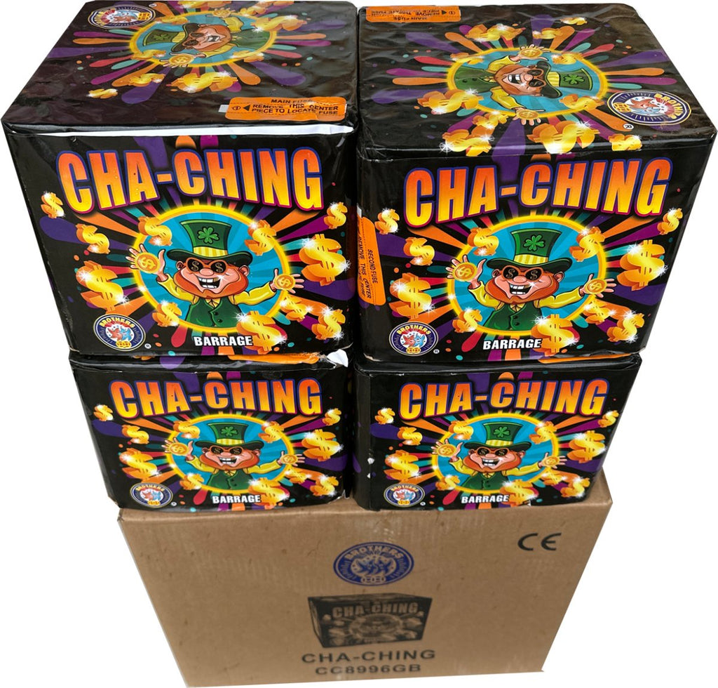 4x Cha Ching by Brothers Pyrotechnics
