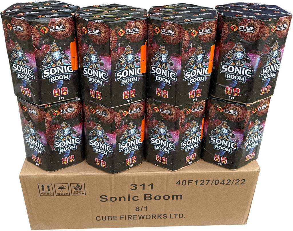 8x Sonic Boom by Cube Fireworks